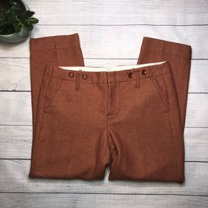 Anthropologie Paper Boy Chevron Tweed Pants